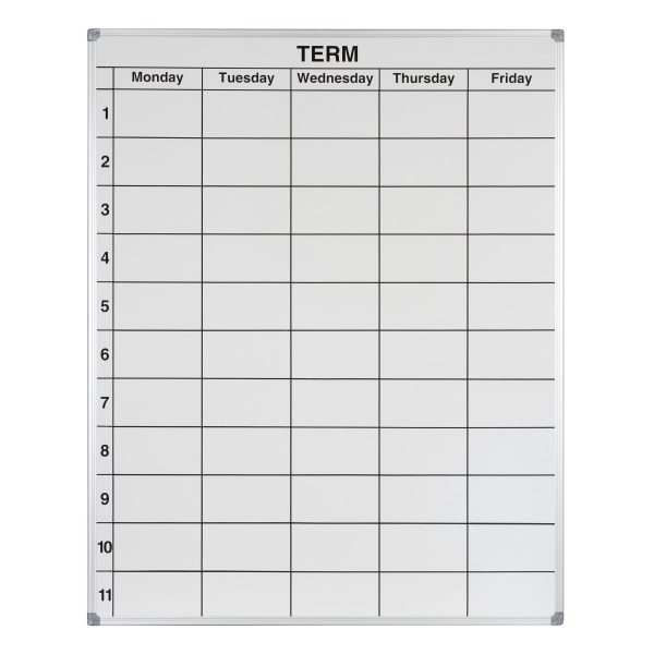 Whiteboard Term Planners
