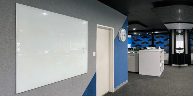 glass whiteboards improve productivity in office