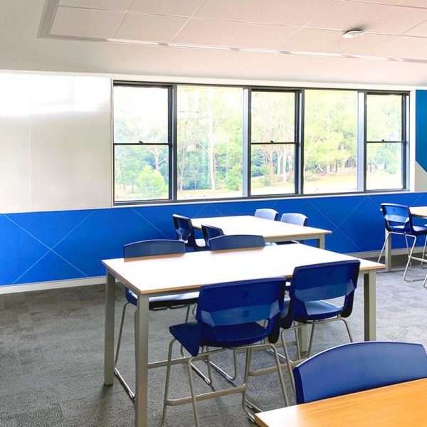 whiteboard pinboard wall lining