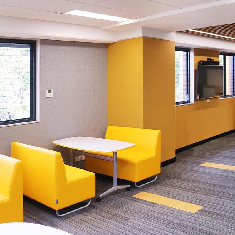 whiteboard pinboard wall lining